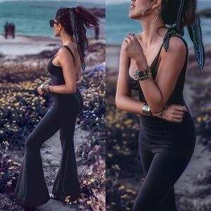 Miloh Fox Bellbottom Jumpsuit XS